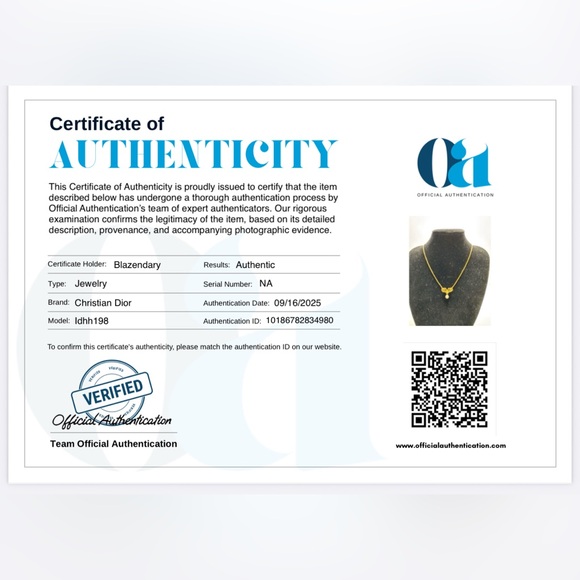 Christian Dior Vintage Pearl necklace with COA and box - Picture 3 of 9